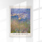 Water Lillies  by Monet Exhibition Poster