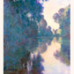 Morning on the Seine near Giverny nr 2 by Monet Exhibition Poster