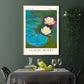 Nymphea Vertical by Claude Monet Exhibition Poster