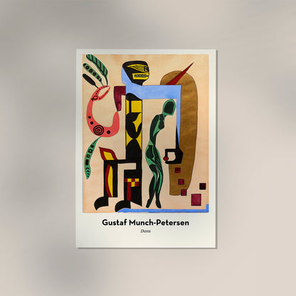 Dance by Gustaf Munch-Petersen Exhibition Poster