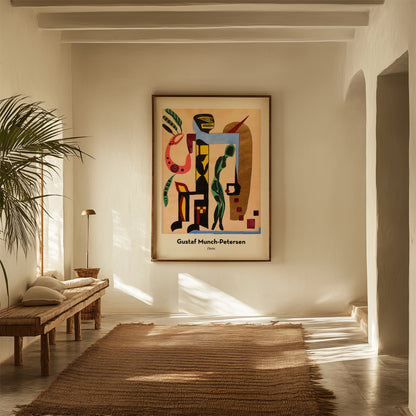 Dance by Gustaf Munch-Petersen Exhibition Poster