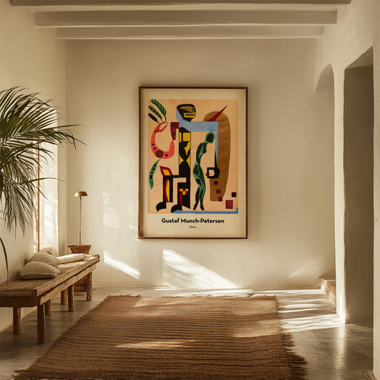 Dance by Gustaf Munch-Petersen Exhibition Poster