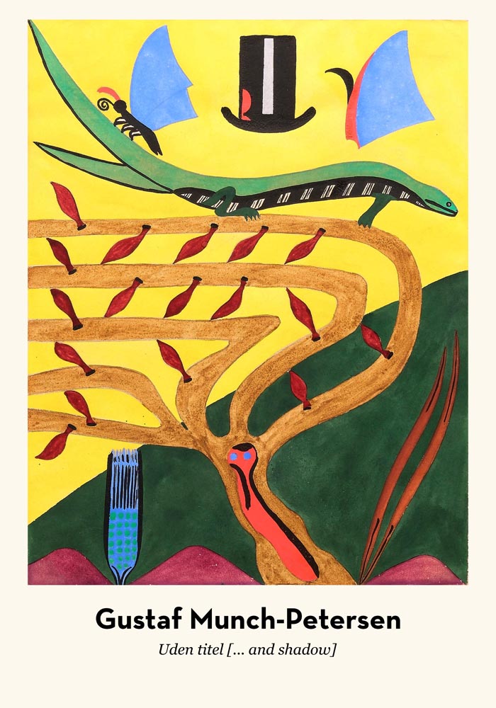 ... and Shadow by Gustaf Munch-Petersen Exhibition Poster