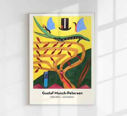 ... and Shadow by Gustaf Munch-Petersen Exhibition Poster