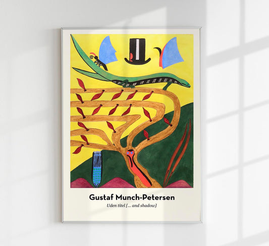 ... and Shadow by Gustaf Munch-Petersen Exhibition Poster