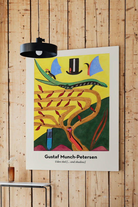 ... and Shadow by Gustaf Munch-Petersen Exhibition Poster