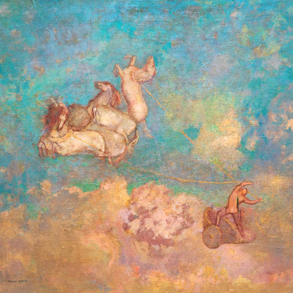 The Chariot of Apollo Painting  by Odilon Redon