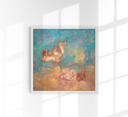 The Chariot of Apollo Painting  by Odilon Redon