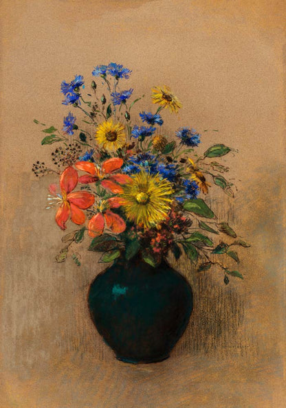 Wildflowers by Odilon Redon