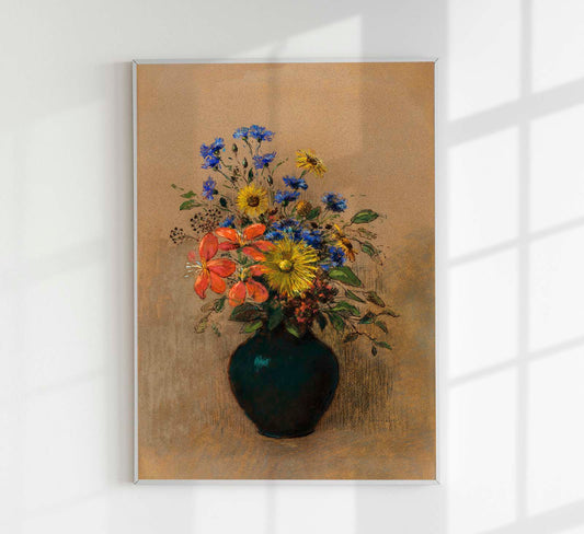 Wildflowers by Odilon Redon