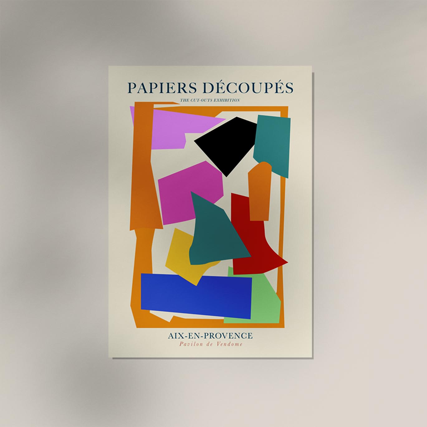 The Cut outs Papiers Decoupes Art Poster