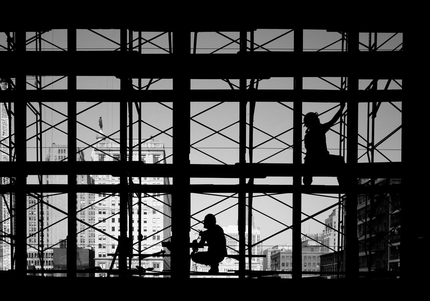 Restoration work on Reading Terminal by Carol M. Highsmith