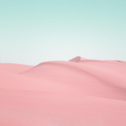 Sand dunes in Southern California Pink by Carol M. Highsmith