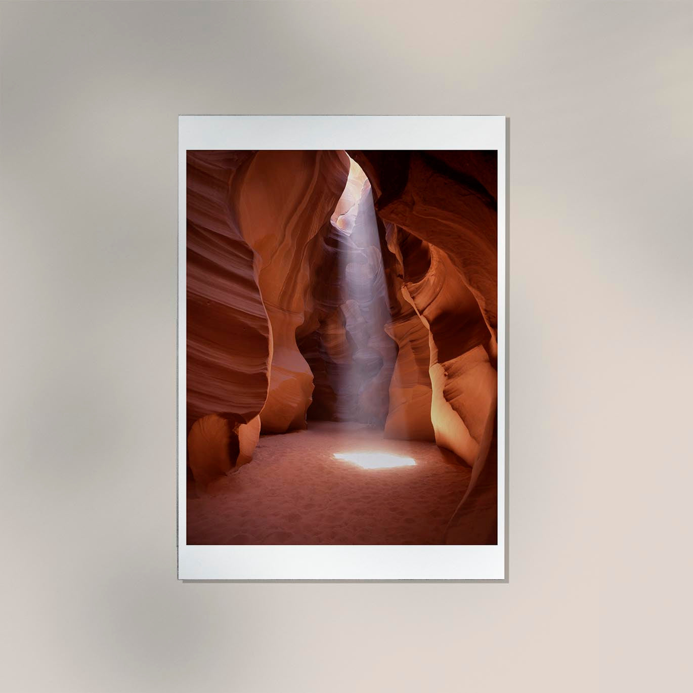 Slot Canyons vertical by Carol M. Highsmith