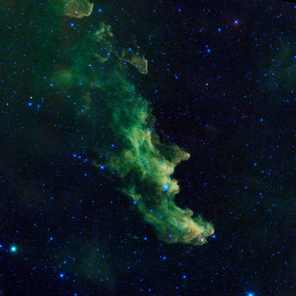 An infrared portrait of the Witch Head nebula by NASA