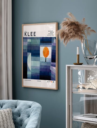 Paul Klee The Harbinger of Autumn Art Exhibition Poster