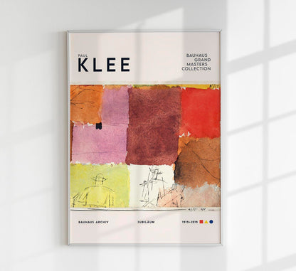 Paul Klee Composition with Figures Art Exhibition Poster