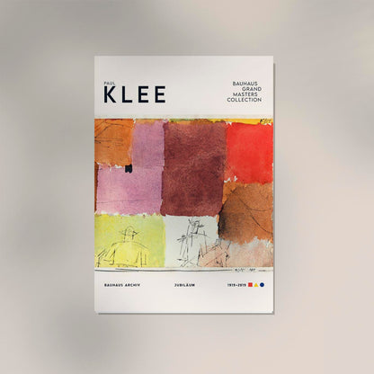 Paul Klee Composition with Figures Art Exhibition Poster