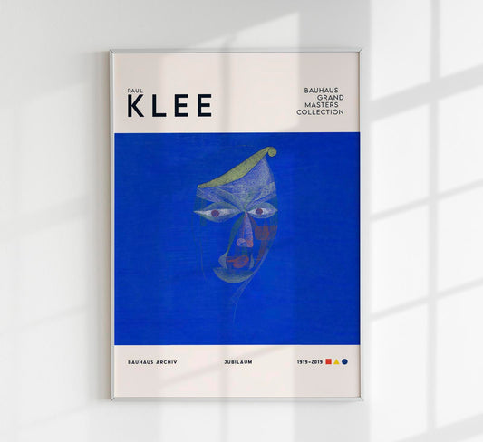 Paul Klee Portrait of an Oriental Art Exhibition Poster