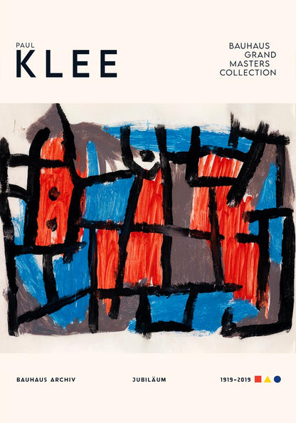 Paul Klee The Hour Before the Night Art Exhibition Poster