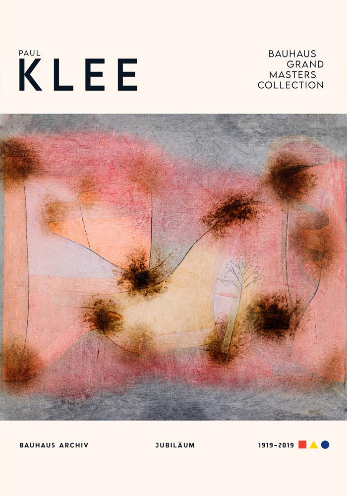 Paul Klee Hardy Plants Art Exhibition Poster