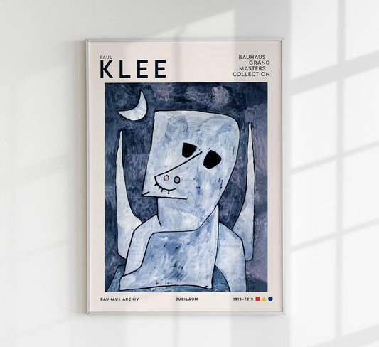 Paul Klee Angel Applicant Art Exhibition Poster