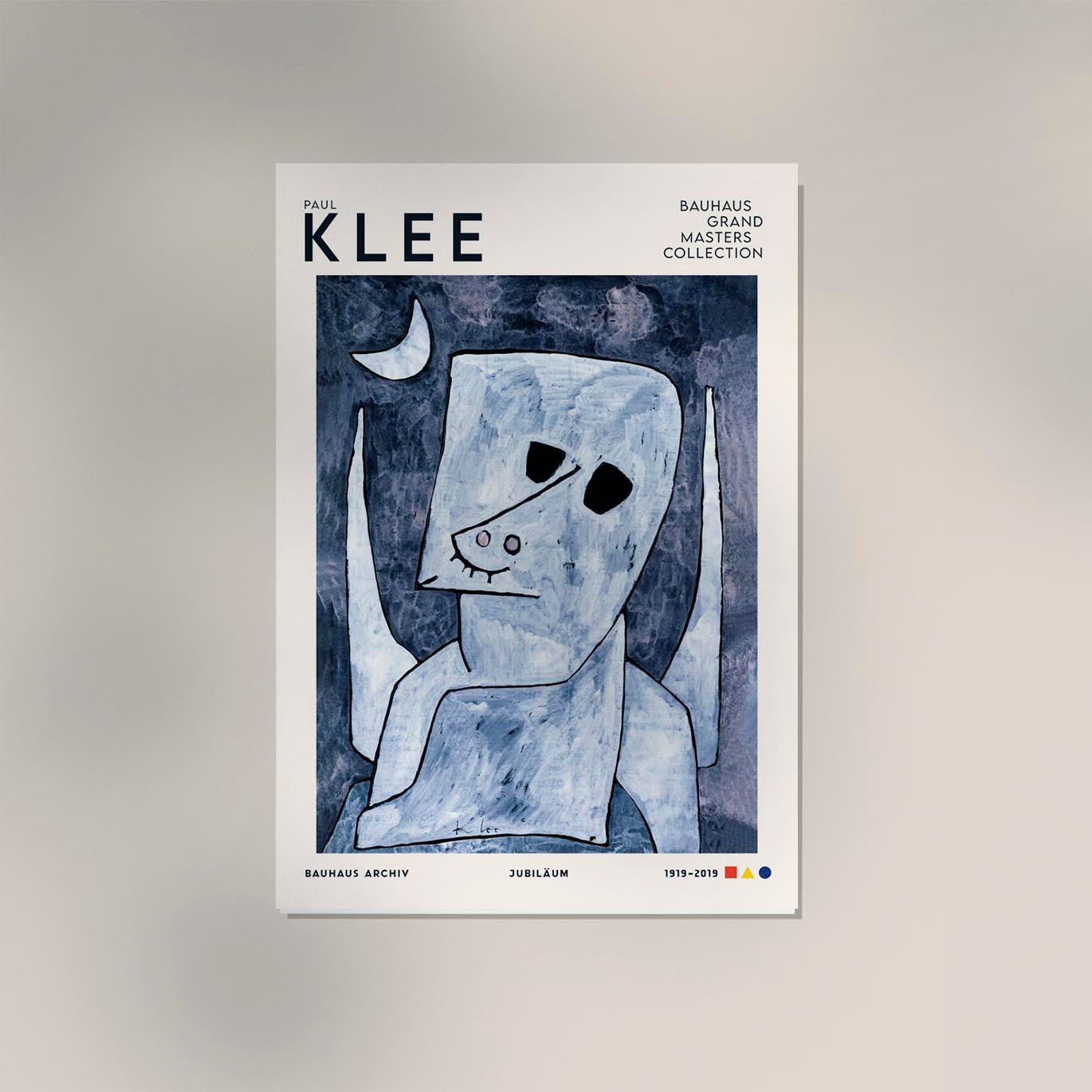 Paul Klee Angel Applicant Art Exhibition Poster