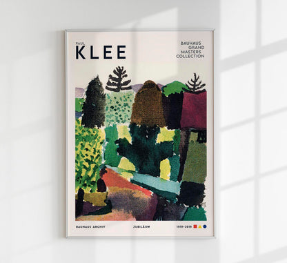 Paul Klee Park Art Exhibition Poster