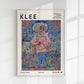 Paul Klee Boy in Fancy Dress Art Exhibition Poster