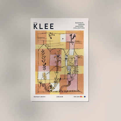 Paul Klee In the Spirit of Hoffmann Art Exhibition Poster