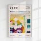 Paul Klee Interior with the Clock Art Exhibition Poster