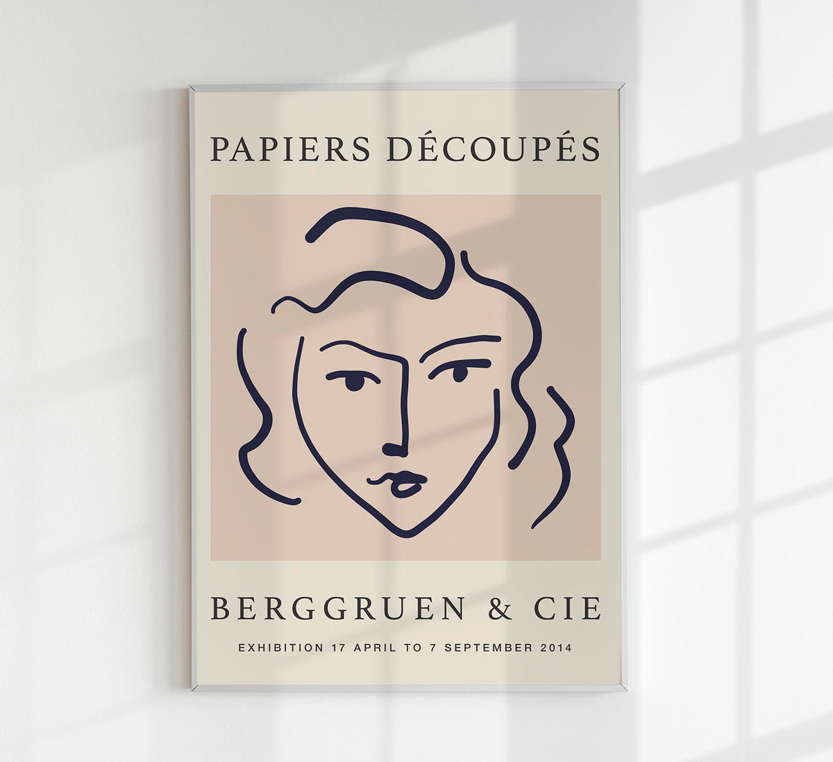 Contour No. 1 Papiers Decoupes Art Poster
