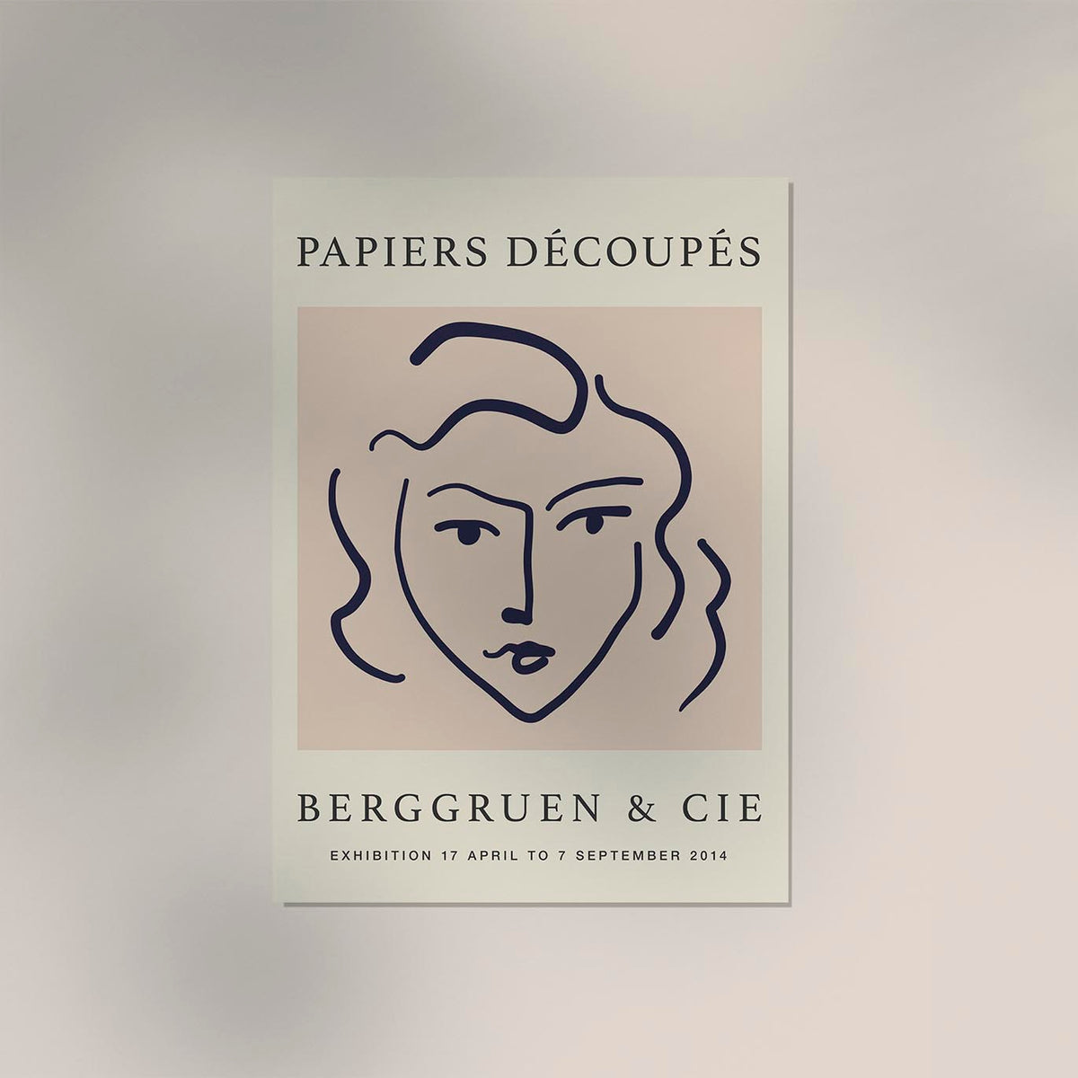 Contour No. 1 Papiers Decoupes Art Poster