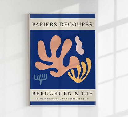 Cut-Out Composition Papiers Decoupes Art Poster