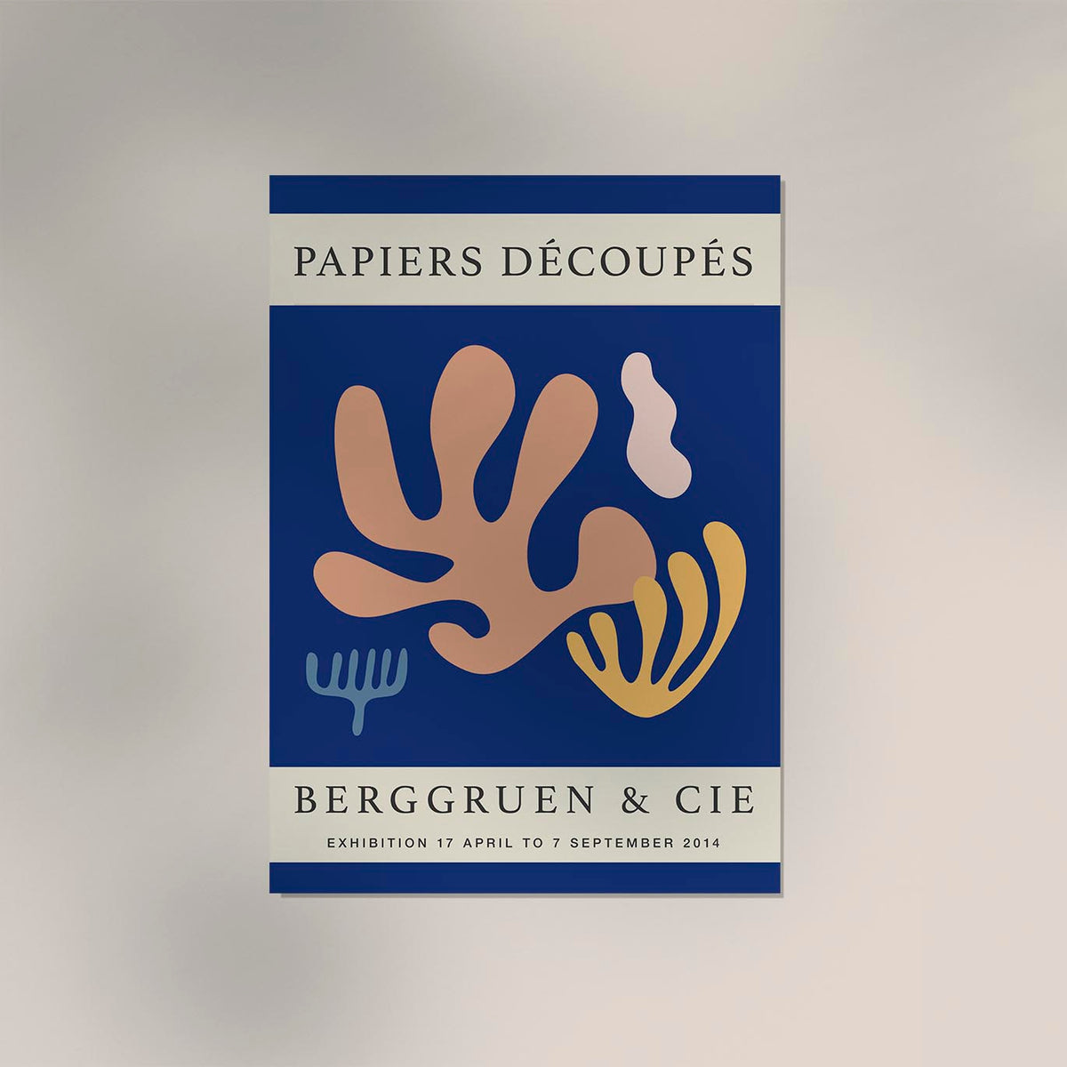 Cut-Out Composition Papiers Decoupes Art Poster