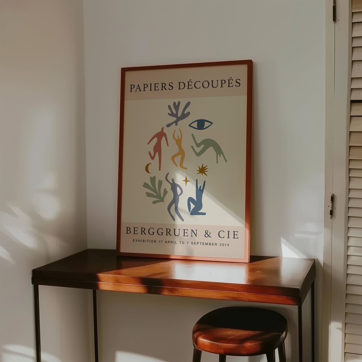 Figures & Forms Papiers Decoupes Art Poster