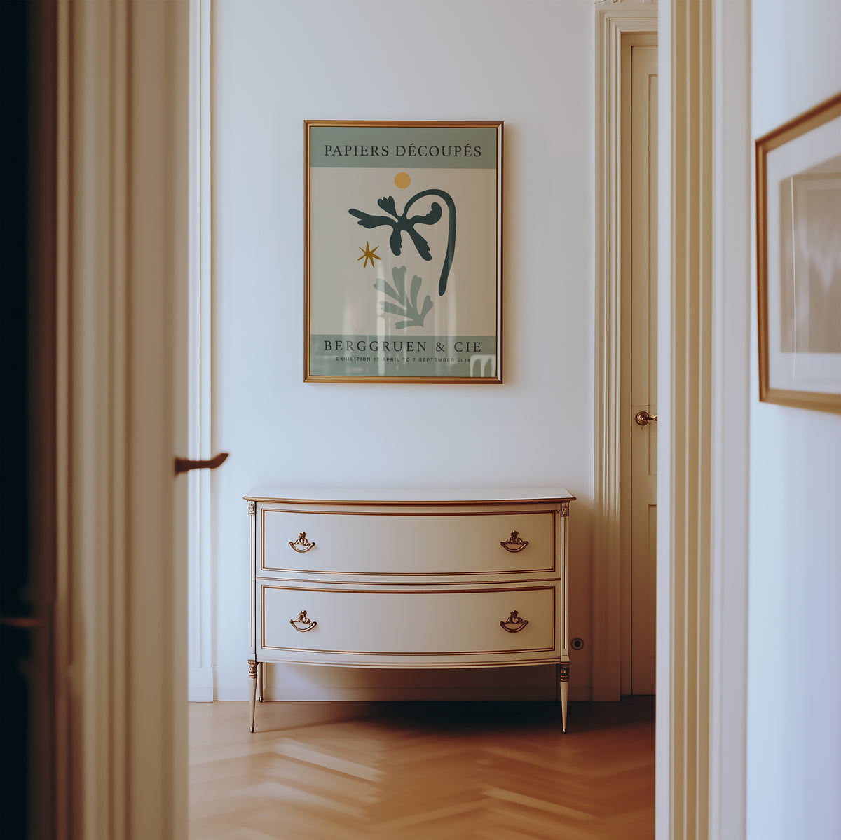 Wild Forms Papiers Decoupes Art Poster