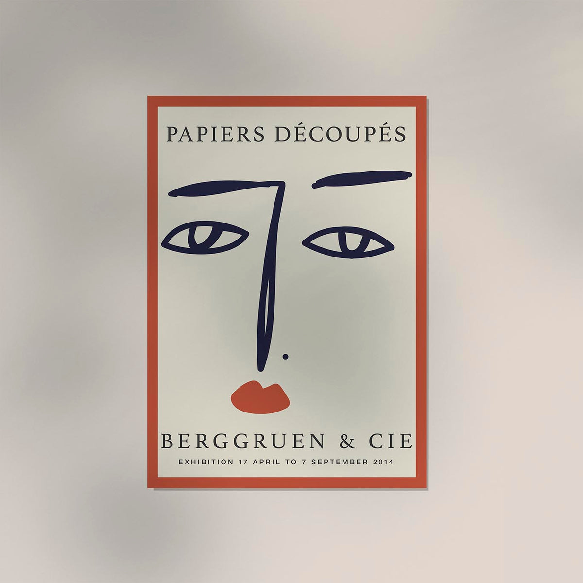 The Gaze Papiers Decoupes Art Poster