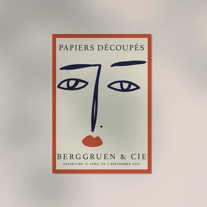 The Gaze Papiers Decoupes Art Poster