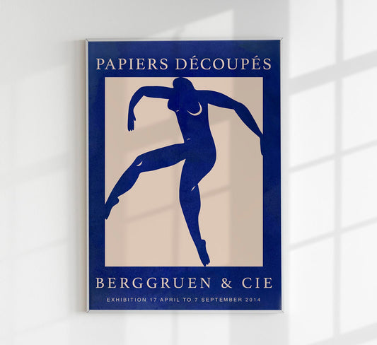 Dance No. 2 Papiers Decoupes Art Poster
