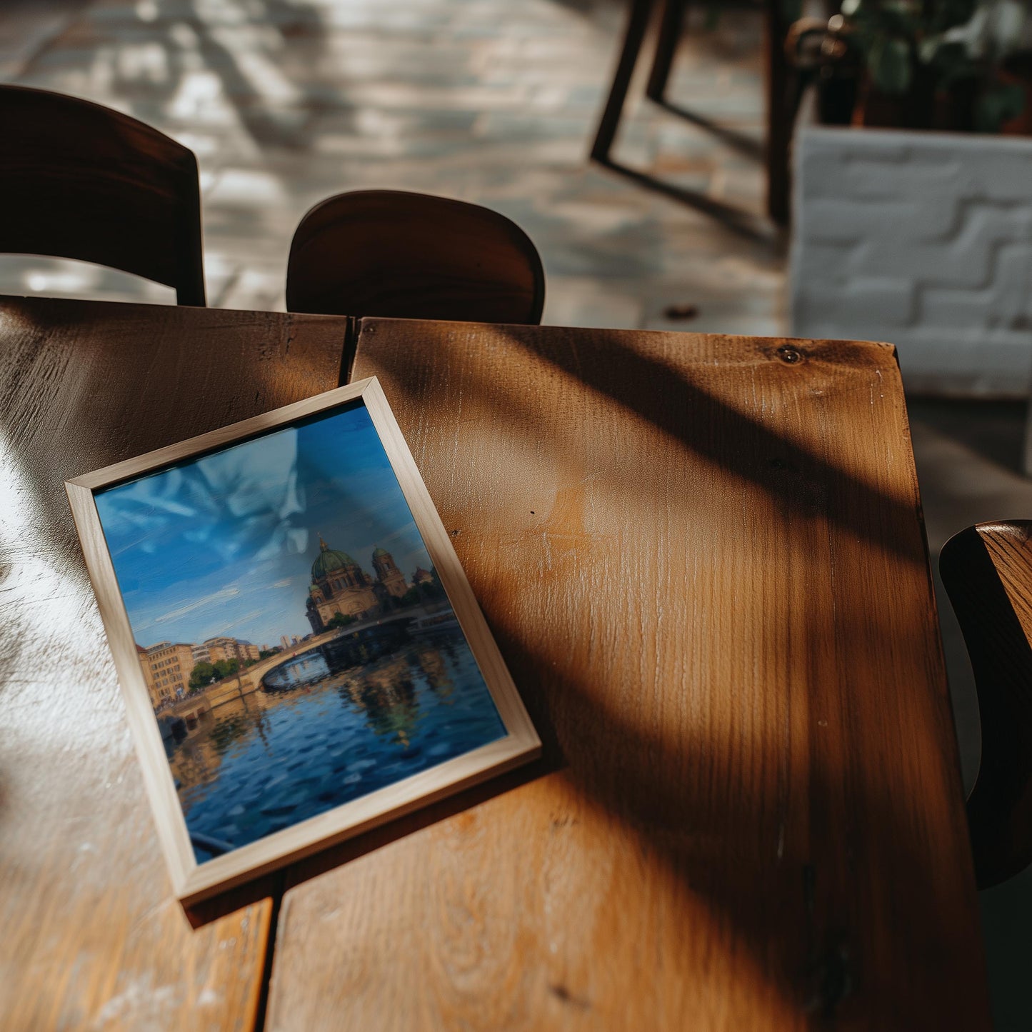 Museum Island in a sunny day Art Poster