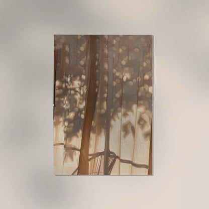 Shadow on the window Art Poster