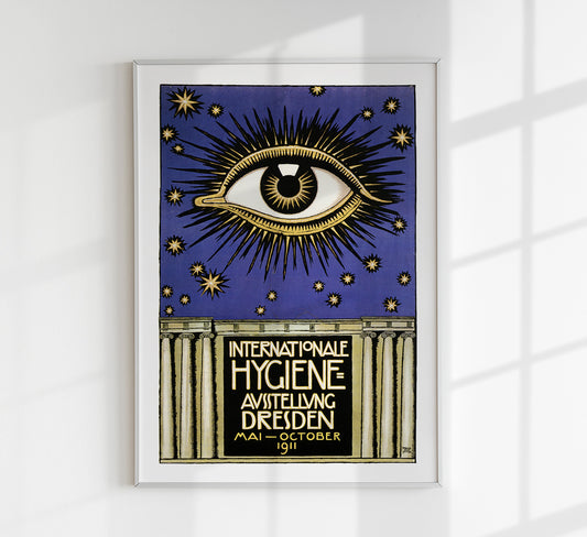 The Big Eye - Dresdner International Hygiene Poster