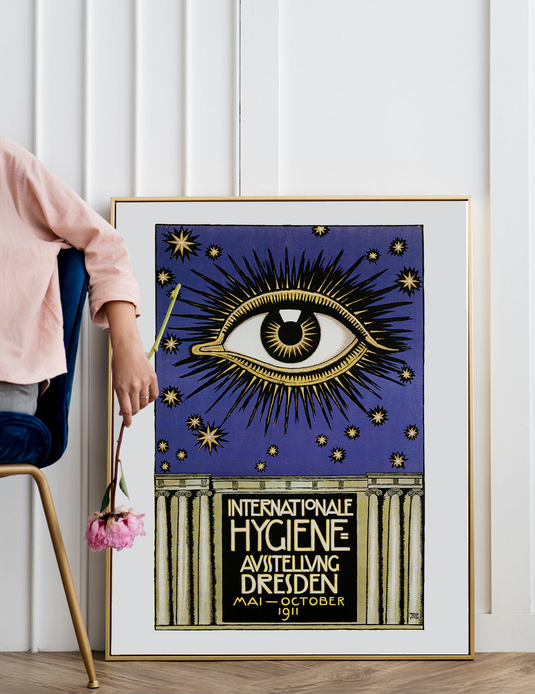 The Big Eye - Dresdner International Hygiene Poster