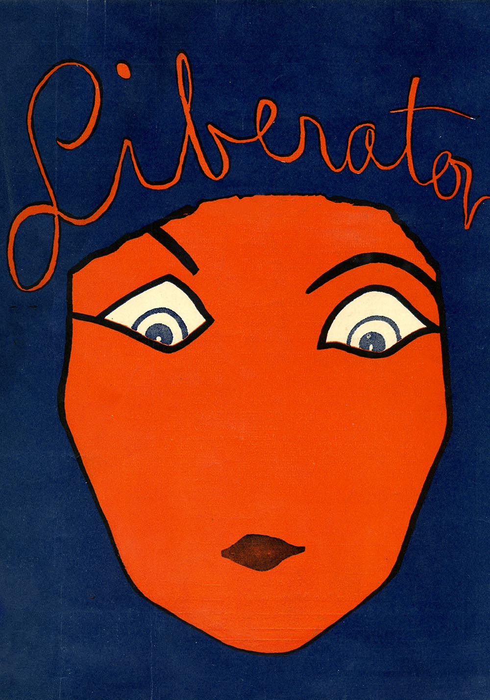 The Liberator Bookcover Vintage Poster