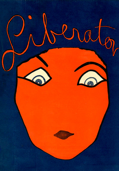 The Liberator Bookcover Vintage Poster