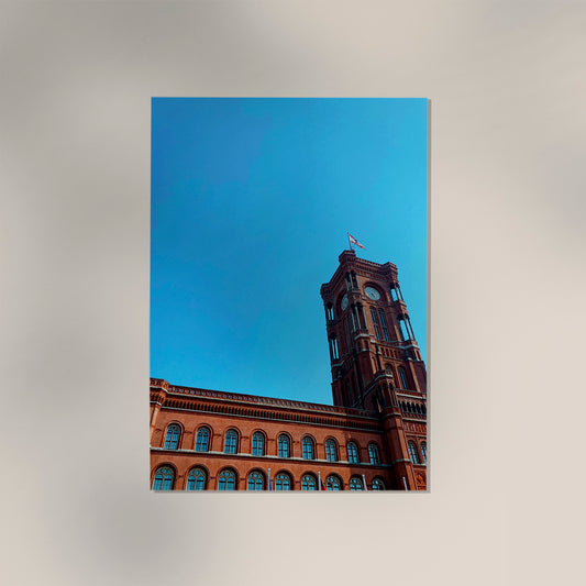 Rotes Rathaus in Berlin Photo Print
