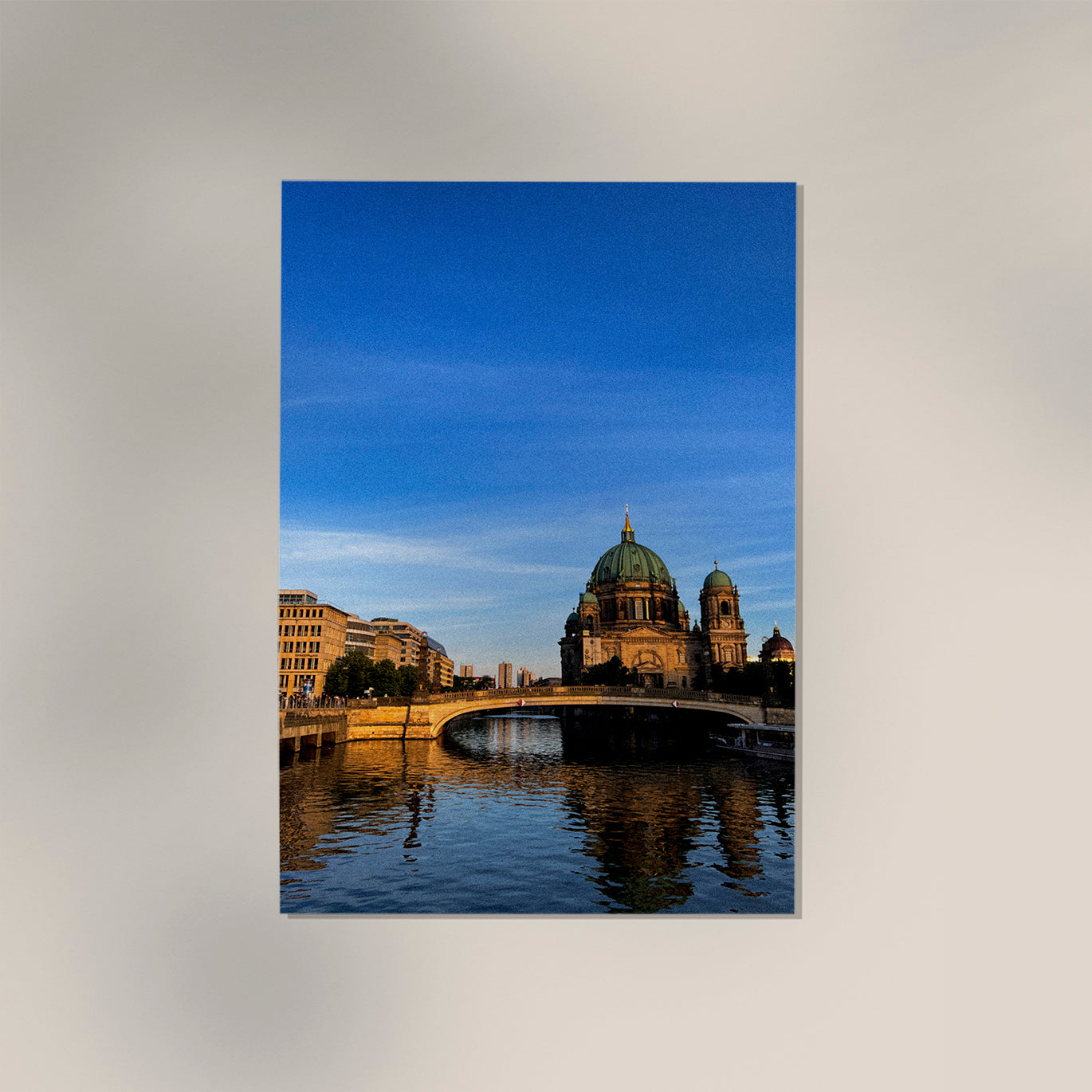 The Golden Hour in Berlin Photo Print