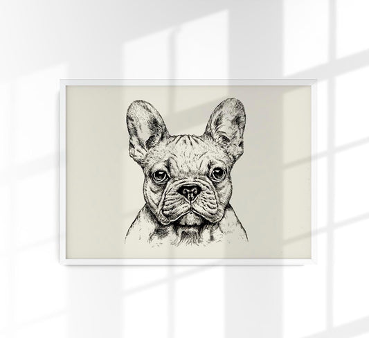 French Bulldog Poster