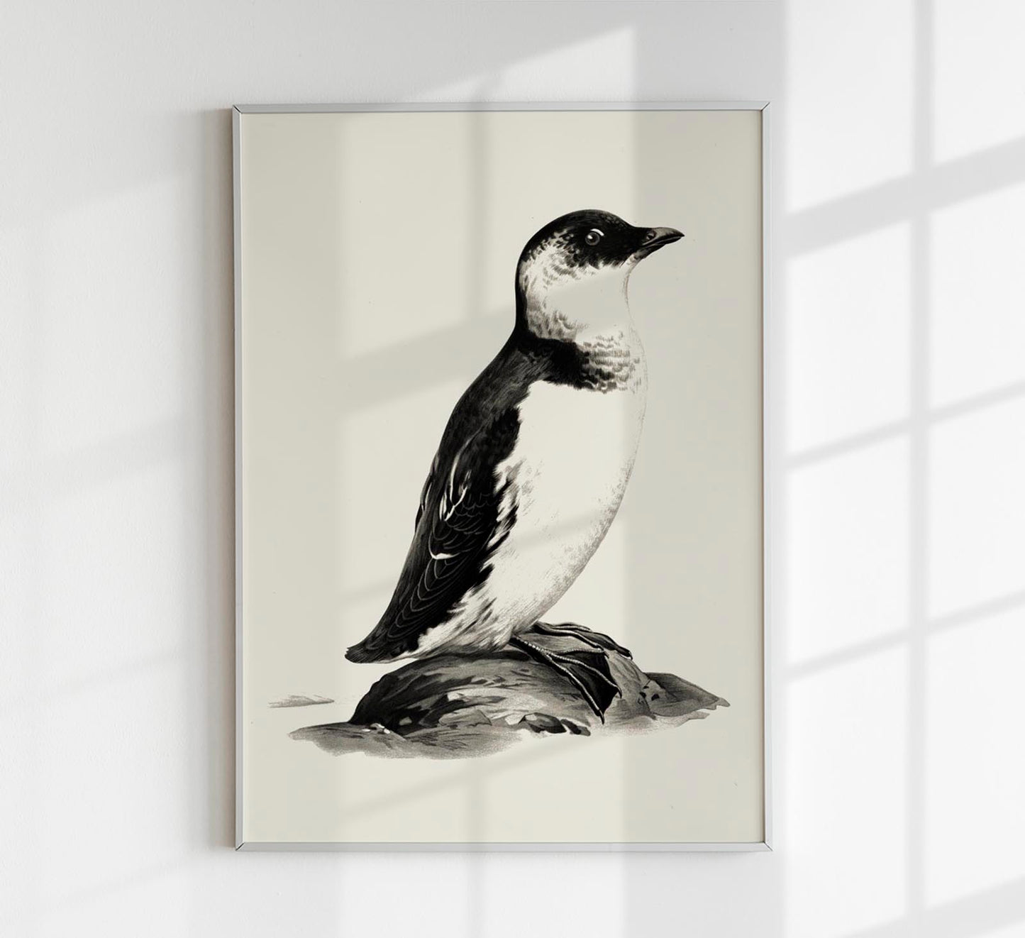 Antique Penguin Poster